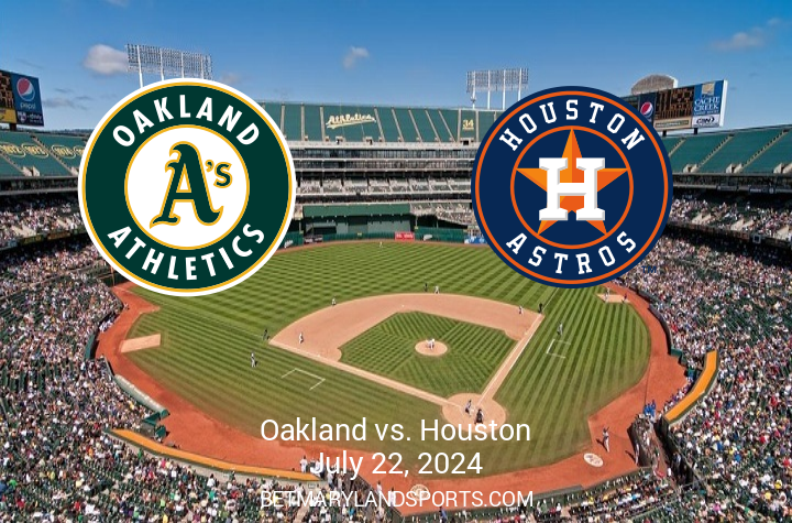 Upcoming MLB Clash: Houston Astros vs Oakland Athletics on July 22, 2024