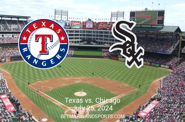 Match Preview: White Sox vs Rangers – July 25, 2024, at Globe Life Field