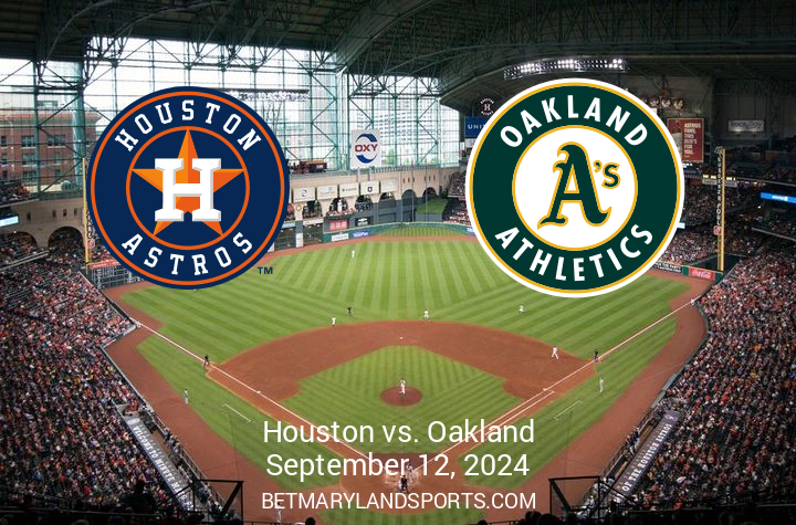 Matchup Preview: Oakland Athletics vs. Houston Astros – September 12, 2024, 2:10 PM at Minute Maid Park